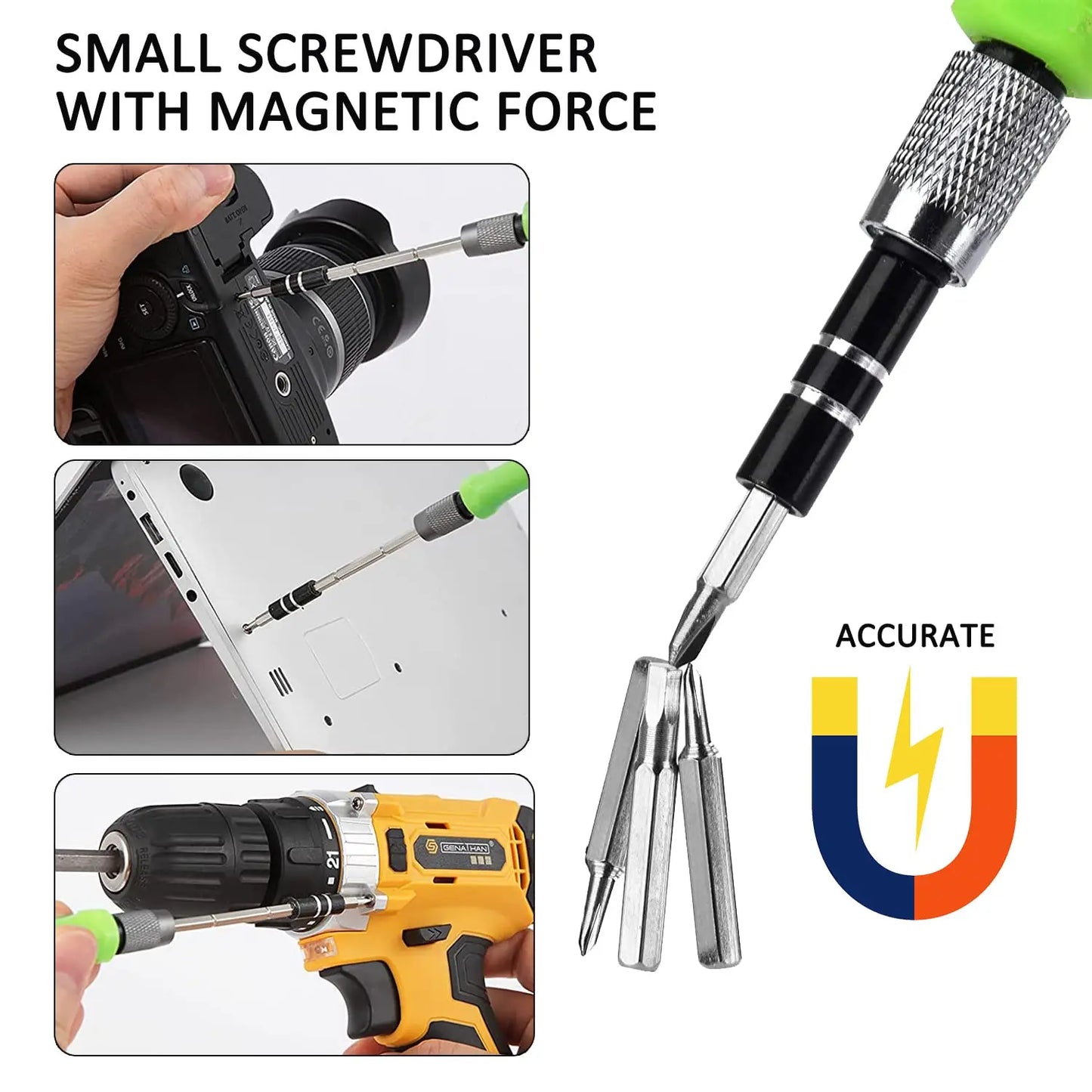 32 in 1 Multifunctional Screwdriver Set Mini Small Screwdriver Torx Phillips Magnetic Screw Driver Bit Portable Repair Tool Kit