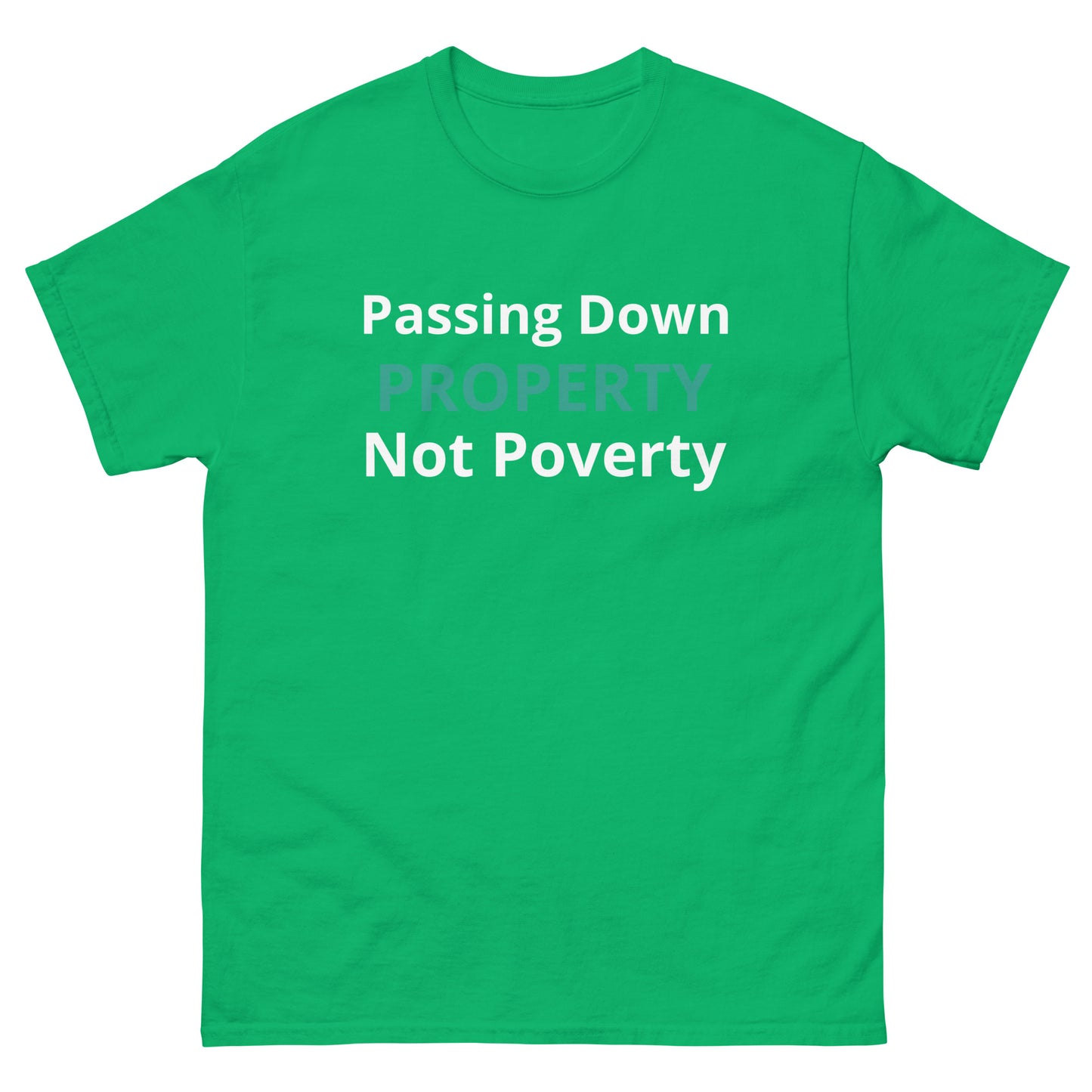 Passing Down Property Unisex Classic Tee