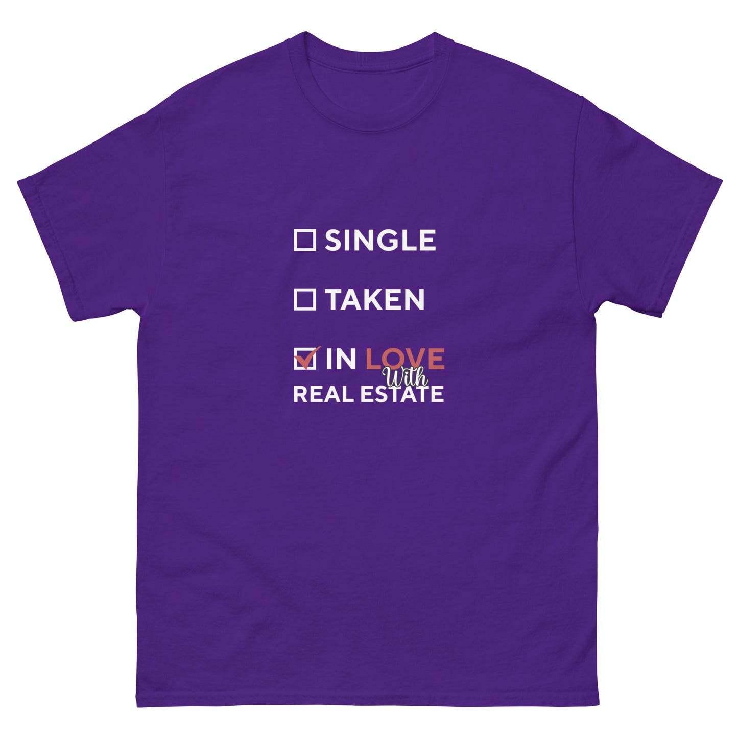 In Love With Real Estate Unisex Classic Tee